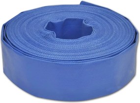 vidaXL Μάνικα Νερού Πλακέ 25 μ. 2" από PVC