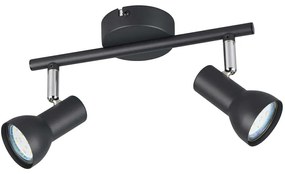 Φωτιστικό Οροφής - Σποτ Cantar R81792032 25,5x8x15,5cm 2xGU10 5W Black RL Lighting