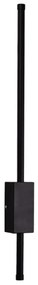 Φωτιστικό Τοίχου - Απλίκα 43045-BL Led 60cm 1020Lm 12W 3CCT Black Inlight
