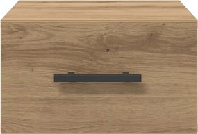 vidaXL Κομοδίνο 35 x 35 x 20 εκ Επεξεργασμένο ξύλο artisan δρυς