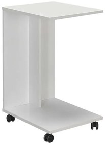 Βοηθητικό τραπέζι C-Shaped Megapap σε λευκό 35x45x65εκ GP009-0195 Megapap-GP009-0195-Λευκό GP009-0195