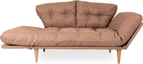 3-Seat Sofa-Bed Nina Daybed - Light Brown GR102 Light Brown