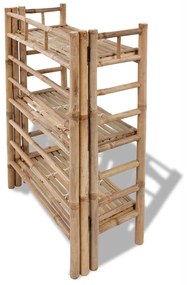 Τριώροφη Μπαμπού Ραφιέρα για Φυτά 41494