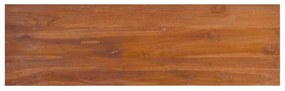 vidaXL Έπιπλο Τηλεόρασης 100 x 30 x 40 εκ. από Μασίφ Ξύλο Teak