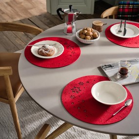 Σουπλά Xmas Red 38εκ. - Gofis Home 638