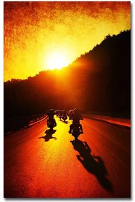 Πίνακας Καμβάς Με Φως Led 254LED4446 45x70cm Multi Wallity Κάθετοι Ξύλο, Καμβάς