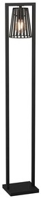 Φωτιστικό Δαπέδου Bogota 390006 136cm 1xE27 40W Black Eglo Steel