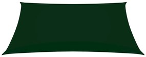Πανί Σκίασης Ορθογώνιο Σκούρο Πράσινο 2,5x4 μ από Ύφασμα Oxford - Πράσινο