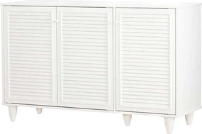 Παπουτσοθήκη-ντουλάπι Ronan pakoworld σε λευκή απόχρωση 105x35x66εκ