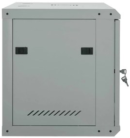 vidaXL Ντουλάπα δικτύου με αποθήκευση Γκρι 60 x 45 x 50 εκ Ατσάλι