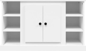 vidaXL Ντουλάπι Λευκό 100 x 35,5 x 60 εκ. από Επεξεργασμένο Ξύλο