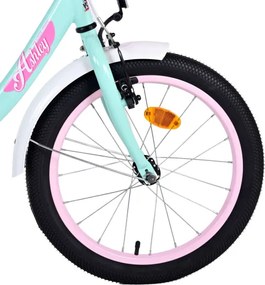 Ashley 18 Inch 25 cm Girls Coaster Brake Mint Green/White