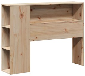 vidaXL Σκελετός Κρεβατιού Χωρίς Στρώμα 75x190 εκ Μασίφ Ξύλο Πεύκου