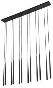 Κρεμαστό Φωτιστικό Οροφής 12xG9 Piano TK Lighting 10115 Μαύρο