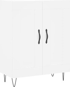 vidaXL Ντουλάπι Λευκό 69,5 x 34 x 90 εκ. από Επεξεργασμένο Ξύλο