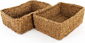 ΨΆΘΙΝΑ &amp; ΥΦΑΣΜΆΤΙΝΑ ΚΑΛΆΘΙΑ BASKET RECTANGULAR 54 NATURAL BD2000190