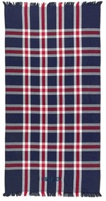 Πετσέτα Θαλάσσης Ranch Red Tommy Hilfiger Beach 90x170cm 100% Βαμβάκι