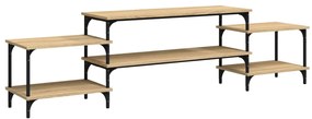 vidaXL Έπιπλο Τηλεόρασης Sonoma Δρυς 197x35x52 εκ. Επεξεργ. Ξύλο