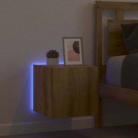 vidaXL Ντουλάπι Τηλεόρασης Τοίχου 30,5 x 35 x 30 cm Επεξεργασμένο ξύλο
