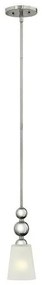 Κρεμαστό Φωτιστικό Οροφής 1xE27 Zelda Elstead Lighting-HK-ZELDA-P-A-PN-Νίκελ Ματ HK-ZELDA-P-A-PN