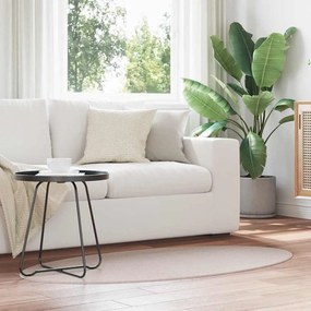 vidaXL Χαλιά χώρου Ωοειδής HUARTE Άμμος 80 x 150 cm 100% Πολυεστέρας