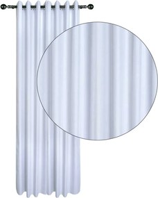 Κουρτίνα Συσκότισης (140x270) Με Τρουκς Das Home 2255 Grey