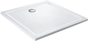 Ντουζιέρα τετράγωνη ακρυλική Grohe-90 x 90 εκ.