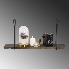 Wall Shelf Amaryllis Black
Dark Walnut