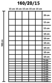 Συρματόπλεγμα Περίφραξης Ασημί 50 x 1,6 μ. Γαλβανισμένο Ατσάλι - Ασήμι