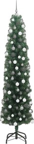 vidaXL Τεχνητό Χριστουγεννιάτικο Δέντρο με 300 LED Πράσινο 180 cm