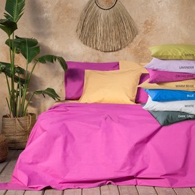 Σεντόνι King Size Με Λάστιχο (180x200+32) Nima Bed Linen Primal New Πράσινο