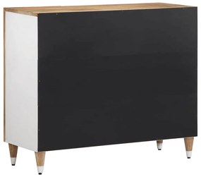 vidaXL Sideboard 90x33,5x75 cm μασίφ ξύλο Mango