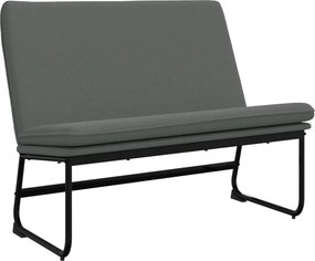 vidaXL Πάγκος Σκούρο Γκρι 100x75x76 εκ. Υφασμάτινος