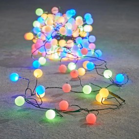 Χριστουγεννιάτικα Λαμπάκια 140 Led Σε Σειρά 3.5μ Πολύχρωμα Edelman 1105721