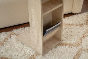 Side Table Filinta - Travertine Travertine