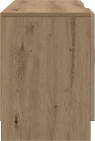 vidaXL Ντουλάπι TV 102 x 34,5 x 47 εκ Artisan Δρυς Επεξεργασμένο Ξύλο