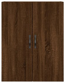 vidaXL Ντουλάπι Τοίχου Καφέ Δρυς 69,5 x 34 x 90 εκ. από Επεξεργ. Ξύλο