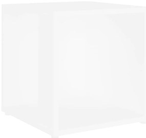 vidaXL Τραπέζι Βοηθητικό Λευκό 33 x 33 x 34,5 εκ. από Επεξ. Ξύλο