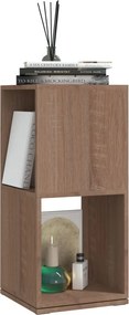 vidaXL Ντουλάπι Περιστρ. Sonoma Δρυς 34,5x34,5x75,5 εκ. Επεξ. Ξύλο
