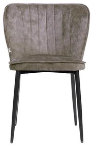 Καρέκλα Τραπεζαρίας Silvana Fylliana Μπέζ 56x43x84εκ. 2αδα 56x43x84 εκ.