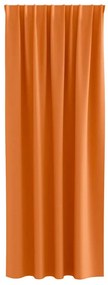 vidaXL Κουρτίνες 2 pcs Φωτεινό Πορτοκάλι 260x140εκ. Πολυεστέρας