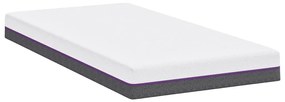 vidaXL Στρώμα Λευκό και Γκρι 90 x 190 cm Pěna