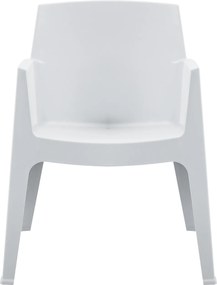 ΠΟΛΥΘΡΟΝΑ ΠΟΛΥΠΡΟΠΥΛΕΝΙΟΥ SLEEK HM6370.01 ΛΕΥΚΗ 68x63x82,5Υεκ.