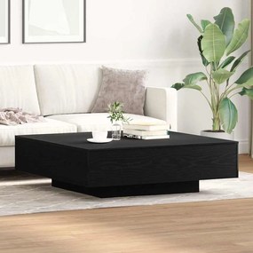 vidaXL Τραπεζάκι σαλονιού Μαύρη δρυς 100 x 100 x 31 cm