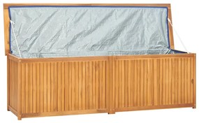 vidaXL Μπαούλο Κήπου 175 x 50 x 55 εκ. από Μασίφ Ξύλο Teak