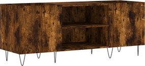vidaXL Δισκοθήκη Καπνιστή Δρυς 121x38x48 εκ. από Επεξεργασμένο Ξύλο