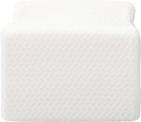 vidaXL Knee Pillow Λευκός Αφρός μνήμης και Πολυεστέρας