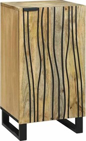 vidaXL Γραφείο Καφέ 40 x 33 x 75 εκ. Μασίφ ξύλο μάνγκο