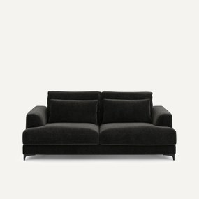 Τριθέσιος καναπές-κρεβάτι από βελούδο, Marsile