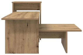 vidaXL Τραπέζι κονσόλας Artisan Oak 91,5 x 35 x 38,5 εκ